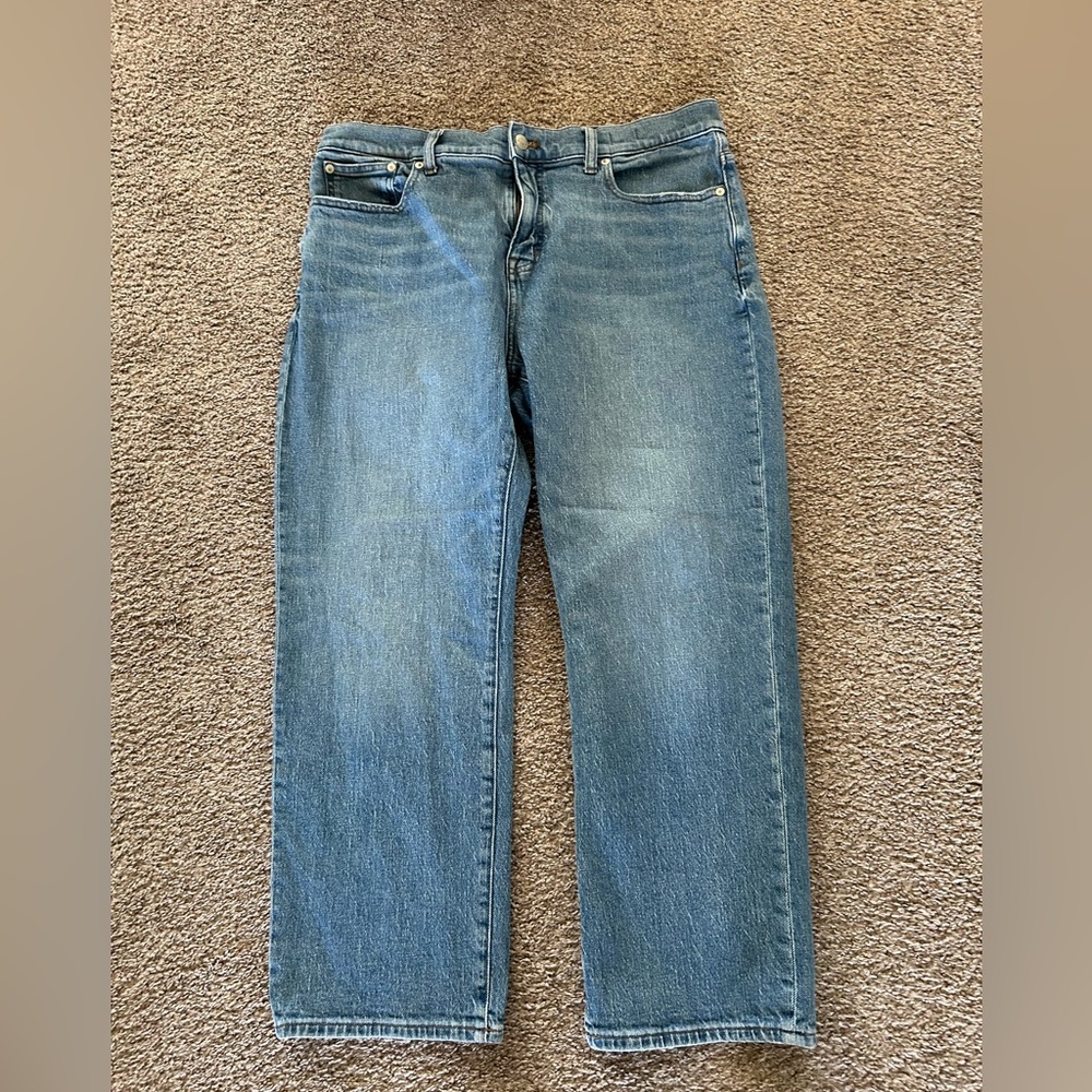 Madewell jeans 32P 90s straight